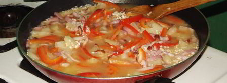 ризотто по-гавайски. Шаг 3