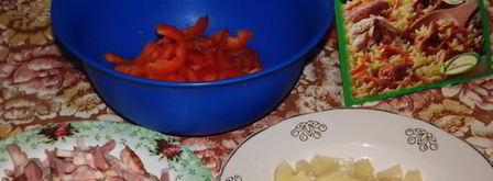 ризотто по-гавайски. Шаг 5