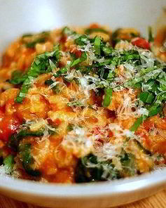 Ризотто с фаршем