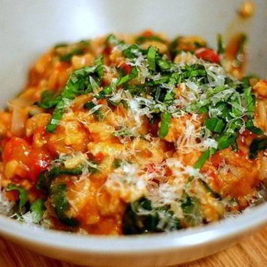 Рецепт ризотто с фаршем