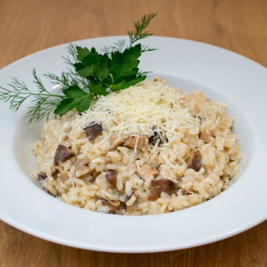 Рецепт ризотто с грибами шиитаки