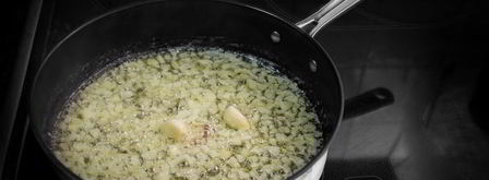 ризотто с грибами шиитаки. Шаг 2