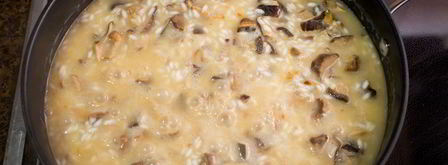 ризотто с грибами шиитаки. Шаг 5