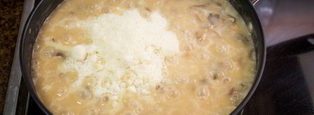 ризотто с грибами шиитаки. Шаг 6