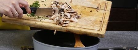 ризотто с грибами. Шаг 2