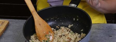 ризотто с грибами. Шаг 4