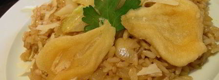 ризотто с грушей и шампанским. Шаг 5