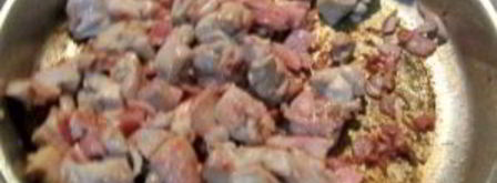 ризотто с кабачками и курицей. Шаг 2