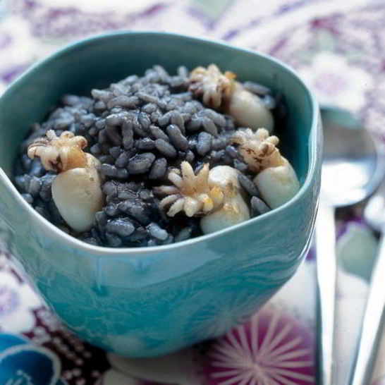 Рецепт ризотто с каракатицами