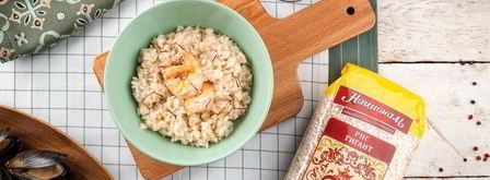 ризотто с креветками и мидиями. Шаг 8