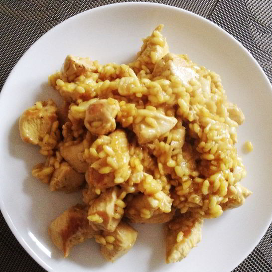 Рецепт ризотто с куриной грудкой