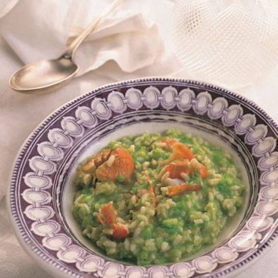 Рецепт ризотто с лангустинами