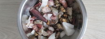 ризотто с морепродуктами в мультиварке. Шаг 6