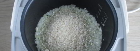 ризотто с морепродуктами в мультиварке. Шаг 10