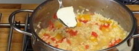 ризотто с перцем. Шаг 4