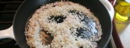 ризотто с тыквой и шпинатом. Шаг 4