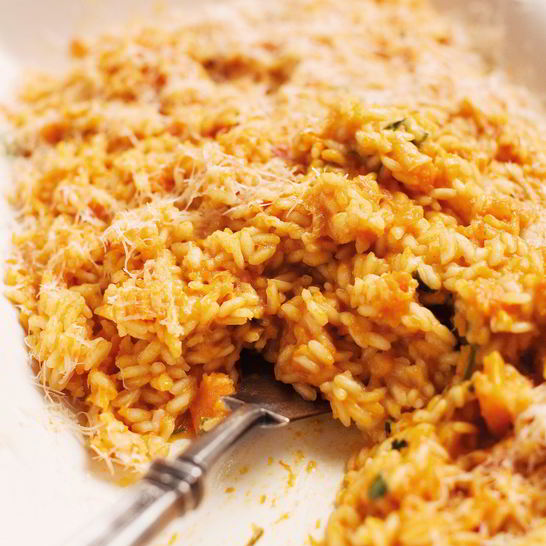 Рецепт ризотто с тыквой