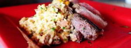 ризотто с уткой и ветчиной. Шаг 7