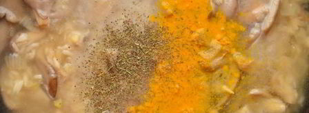 ризотто с вешенками. Шаг 9