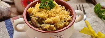 ризотто с вешенками. Шаг 11