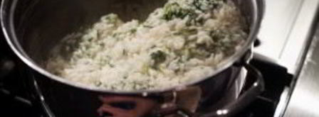 ризотто со шпинатом. Шаг 9