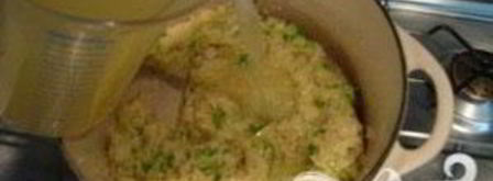 сливочное ризотто с овощами. Шаг 9