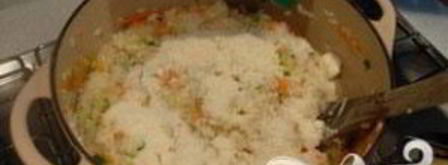 сливочное ризотто с овощами. Шаг 10