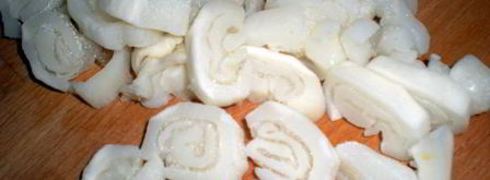 желтое ризотто с морепродуктами. Шаг 3