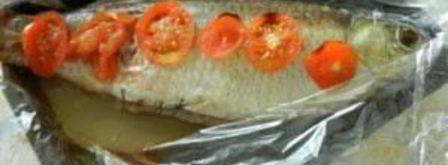 фаршированный амур. Шаг 4