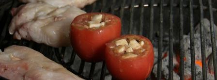 филе сома с запеченными помидорами. Шаг 4