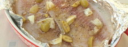 филе тилапии запеченное с лимоном и оливками. Шаг 3