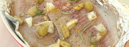 филе тилапии запеченное с лимоном и оливками. Шаг 4