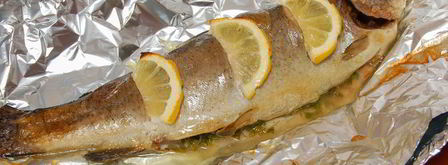 форель, запеченная с лимоном и зеленью. Шаг 4