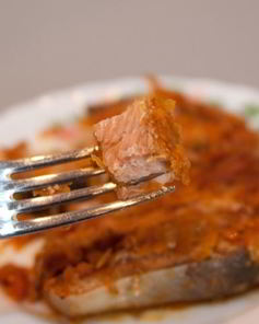 Горбуша под маринадом