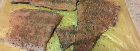 горбуша под томатной шубкой в духовке. Шаг 4