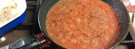 горбуша под томатной шубкой в духовке. Шаг 9