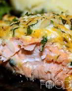 Горбуша в сметане