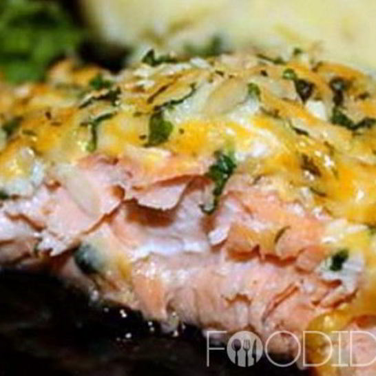 Рецепт горбуши в сметане