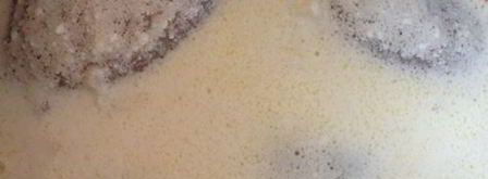 кальмары, фаршированные морепродуктами, под сливочным соусом. Шаг 6