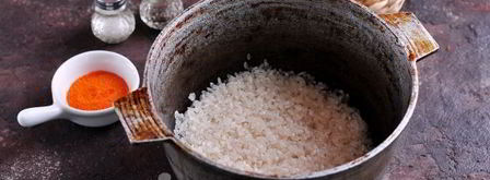 кальмары, фаршированные рисом и овощами. Шаг 3