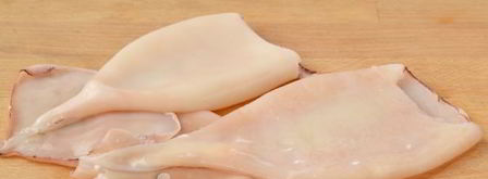 кальмары фаршированные рисом и яйцом. Шаг 4