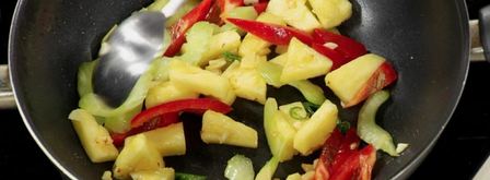 кальмары в кисло-сладком соусе. Шаг 5