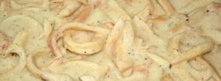 кальмары в сметанном соусе. Шаг 4