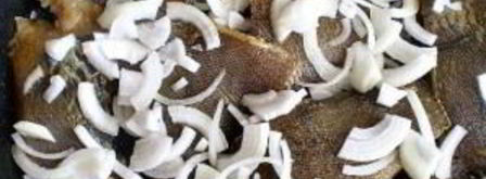 камбала с овощами в духовке. Шаг 6