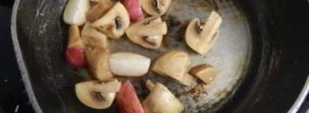 камбала с шампиньонами. Шаг 3