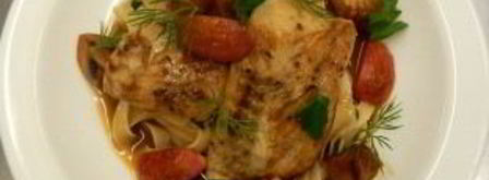 камбала с шампиньонами. Шаг 6