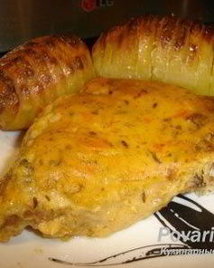 Кефаль по-рыбацки