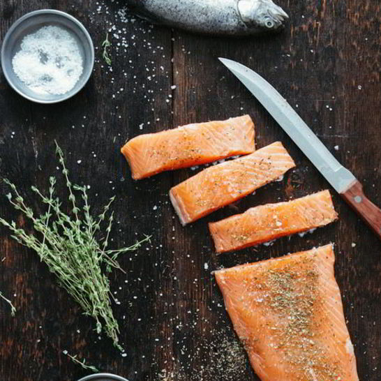 Рецепт красной рыбы под сливочным соусом