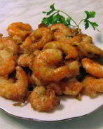 Креветки во фритюре