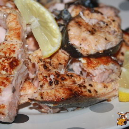 Рецепт лосося-гриля